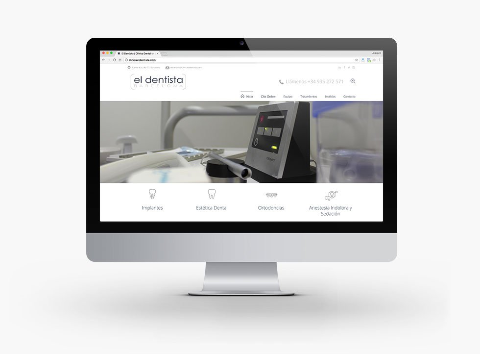 diseño-web-clinica-dental-el-dentista